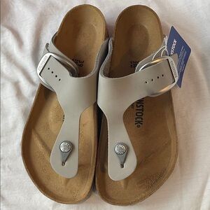 Birkenstock Gizeh Big Buckle Sandals EU39 - Dove Gray - Brand new never worn
